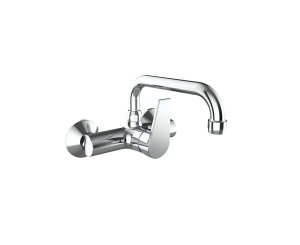 SINGLE LEVER ECO PROJECT WALL SINK HIGH SPOUT 250mm CHROME