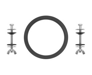 FIXING SET AND CUP-TANK GASKET