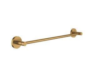 ESSENTIALS TOWEL HOLDER 450mm BRUSHED GOLD