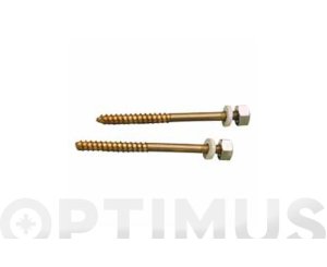 STEEL TOILET FIXING SCREWS M 5x60