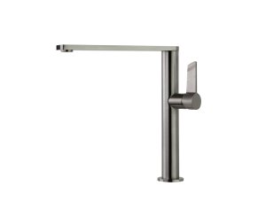 SINGLE LEVER KITCHEN SINK SQUARE SWIVEL SPOUT NICKEL CEP.