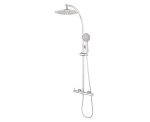 STAINLESS STEEL MINI SHOWER SHOWER SET. 250 CHROME