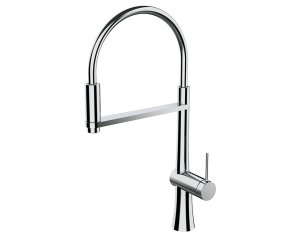 SINGLE LEVER TIME FEMALE SINK WITH PULL-OUT SPOUT KLIP CHROME