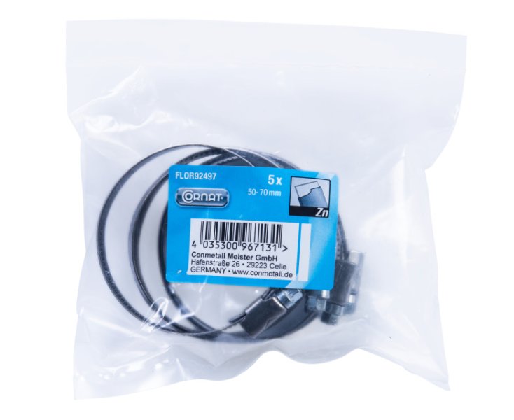 S/FIN CLAMP INOX. 50-70MM