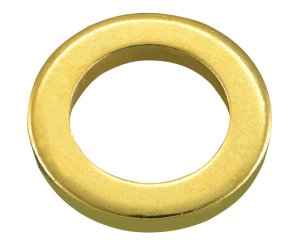 BRASS HINGE RING 16x10.0x2MM BLISTER 16UD