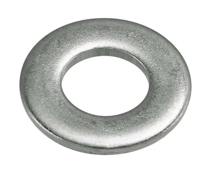 WASHER 125 INOX 4MM BLISTER 200UD