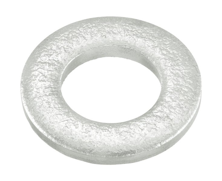 ZINCED WASHER 125 6.4x12MM BLISTER 50UD