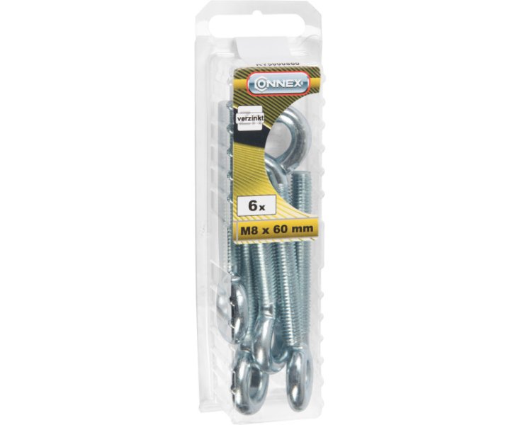 CANCAMOS ZINCADOS 5x30 BLISTER 8UD
