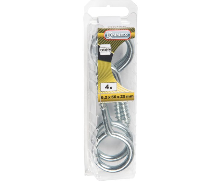 CANCAMOS ZINCADOS 6.2x50x25 BLISTER 4UD