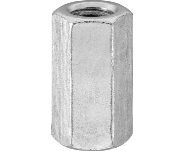 ZINC PLATED HEXAGONAL BUSHING M8x25MM BLISTER 4UD