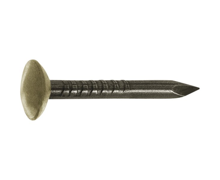 STEEL NAILS 2.0x20MM BRASS BLISTER 60UD
