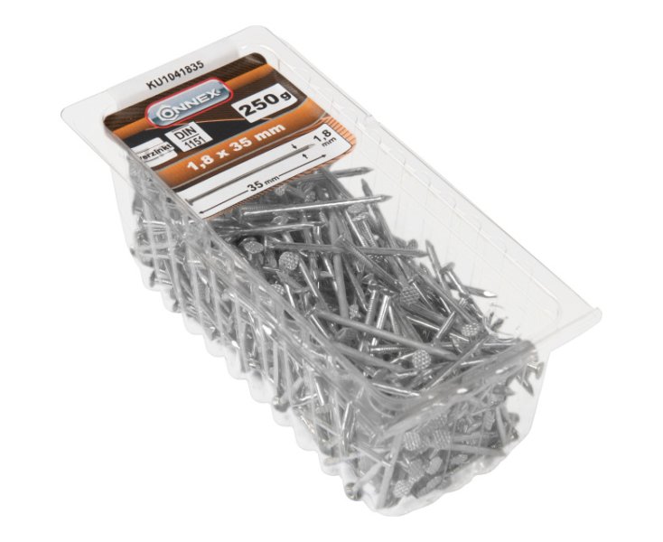 WIRE NAILS 18x35 BLISTER 250GR