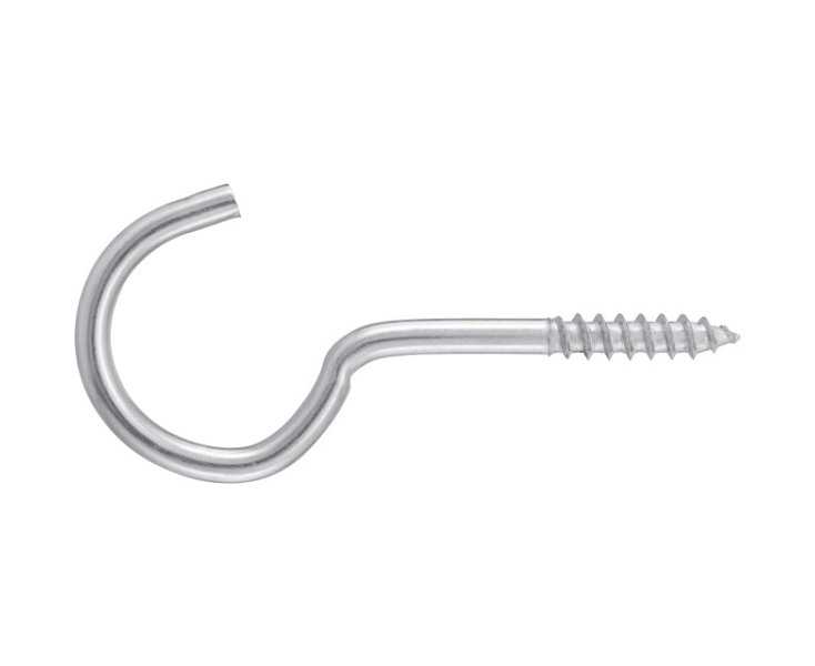 ZINC PLATED HOOK 4.2x70MM BLISTER 6UD