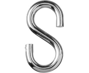 HOOK S GALVANIZED 3.8x35 BLISTER 4UD