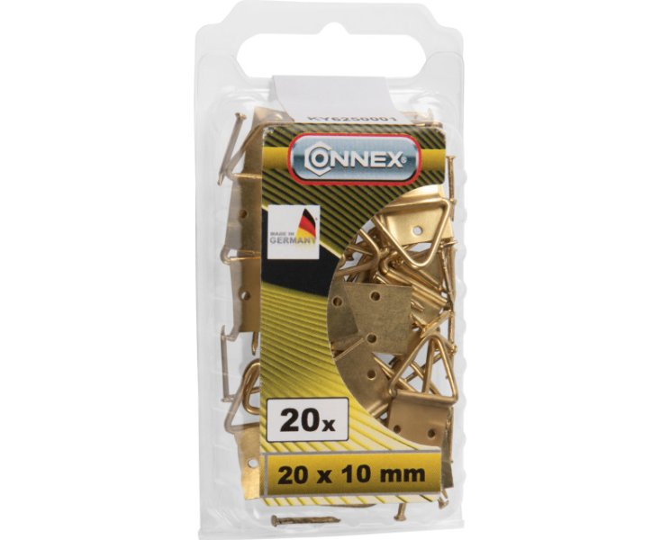 CHECKED BUTTONHOLES Nº1 1/2 NICKEL PLATED BLISTER 20UD