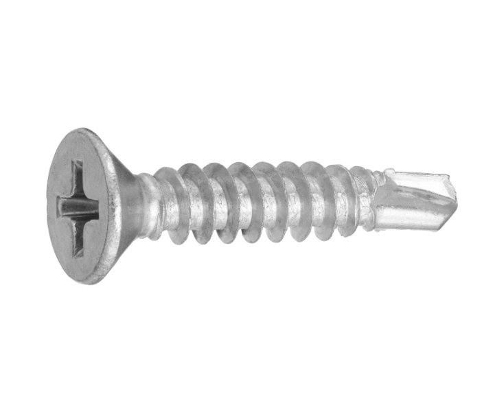 SELF-DRILLING SCREWS 7504 ZINCED 4.2x22 BLISTER 100UD