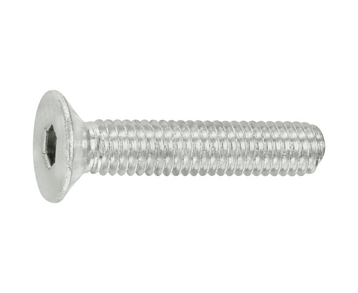 ZINC PLATED SCREWS 7991 M6x30 BLISTER 8UD