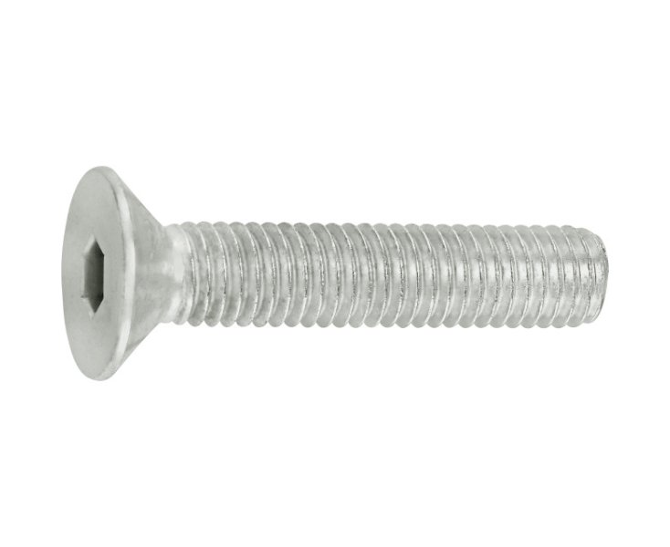 ZINC PLATED SCREWS 7991 M8x40 BLISTER 4UD