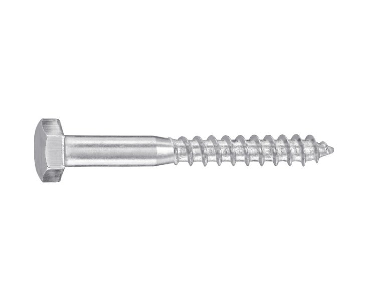 SCREWS FOR WOOD 571 HEXAG. GALV. 6x50 BLISTER 30UD