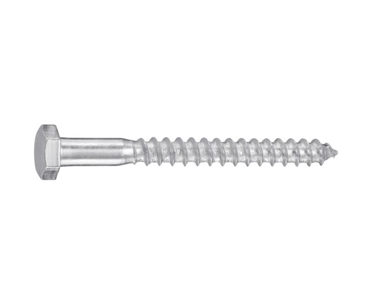SCREWS FOR WOOD 571 HEXAG. GALV. 6x60 BLISTER 30UD