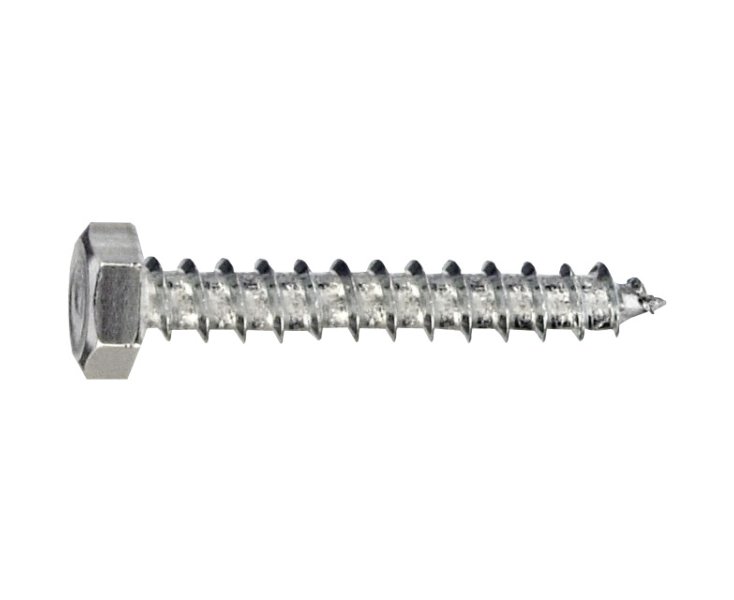 SCREWS FOR WOOD 571 HEXAG. GALV. 8x40 BLISTER 25UD