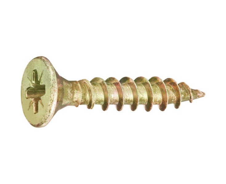 UNIVERSAL GALVANIZED SCREWS 4.5x25 BLISTER 16UD
