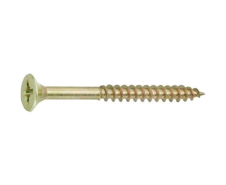 GALVANIZED UNIVERSAL SCREWS PZ 4.5x50 BLISTER 80UD