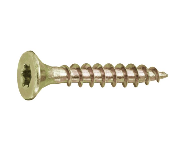 GALVANIZED UNIVERSAL SCREWS TX 4.0x25 BLISTER 100UD