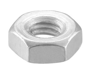 NUTS 6 SIDES ZINC PLATED 934 M3 BLISTER 200UD
