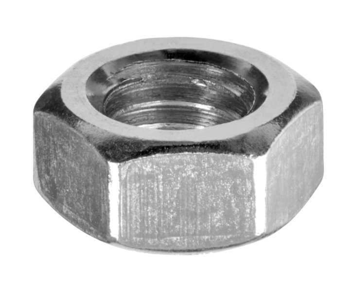 NUTS 6 SIDES ZINC PLATED 934 M5 BLISTER 40UD
