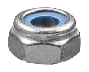 ZINC PLATED LOCK NUTS 985 M10 BLISTER 6UD