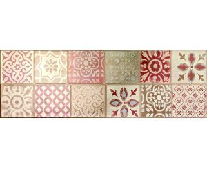 FRAME DECORO MAJOLICA CREAM 25x76  