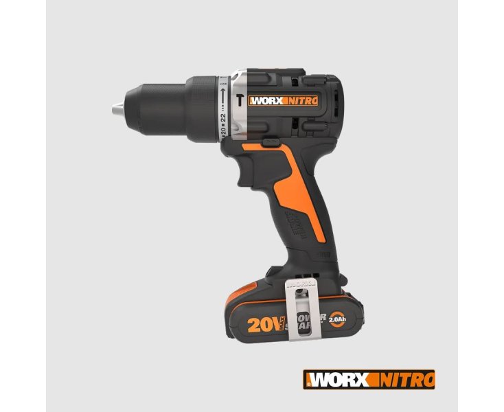 WORX WX352 20V-2.0AH BATTERY HAMMER DRILL