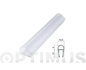 BATHROOM/SHOWER SCREEN BUBBLE PROFILE 6-8MM/2MT ​