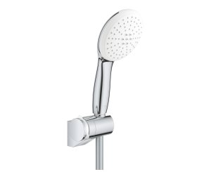 TEMPESTA ROUND 110 SHOWER SET W/HOLDER 2 CHROME JETS ​