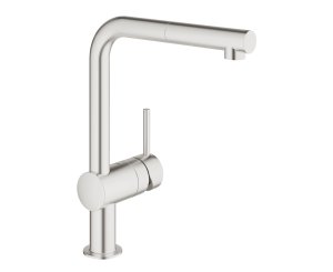 MINTA SINK SINGLE LEVER WITH REMOVABLE SUPERSTEEL ​
