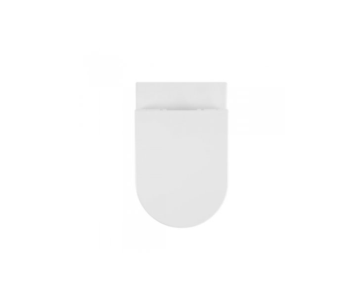 SANIBOLD MUG ATTACHED WALL S/D RIMFLUSH WHITE