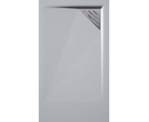 STONE MIO SHOWER TRAY 80x80 GRAY 7035 SMOOTH ​