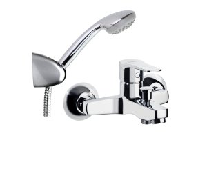 TITANIUM MIXER BATHROOM/SHOWER CHROME WITH KIT ​