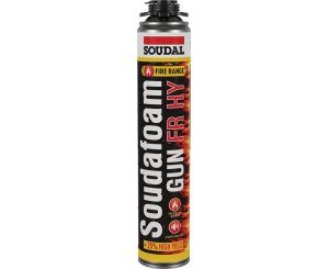 SOUDAL POLYURETHANE FOAM FIREPROOF GUN 750ml. ​