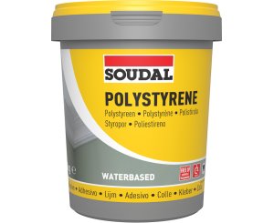 SOUDAL GLUE FOR POLYSTYRENE 1kg.