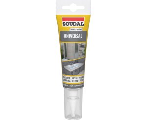 SOUDAL UNIVERSAL WHITE SILICONE BLISTER 80ml. ​