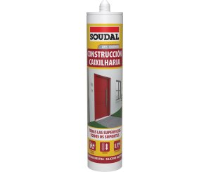 SOUDAL SILICONE NEUTRAL GRAY CONSTRUCTION 290ml. ​