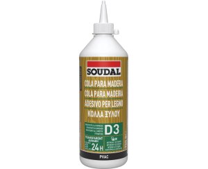 SOUDAL WHITE WOOD GLUE WATER RESISTANT 750gr. ​