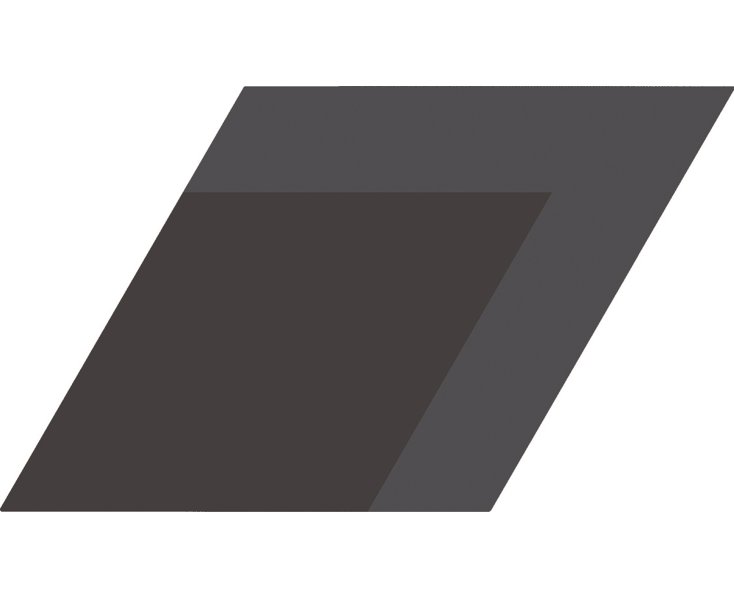 FLOW DIAMOND DECOR BLACK C2 14x24