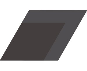 FLOW DIAMOND DECOR BLACK C2 14x24