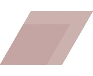 FLOW DIAMOND DECOR OLD ROSE C2 14x24