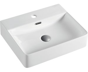 LAVABO S / ENCIMERA 050x042 NOVE BLANCO