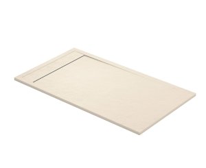 SHOWER TRAY QUARTZ MERIDA 070x160 BEIGE SLATE  