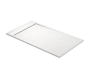 SHOWER TRAY QUARTZ MERIDA 080x170 WHITE SLATE 